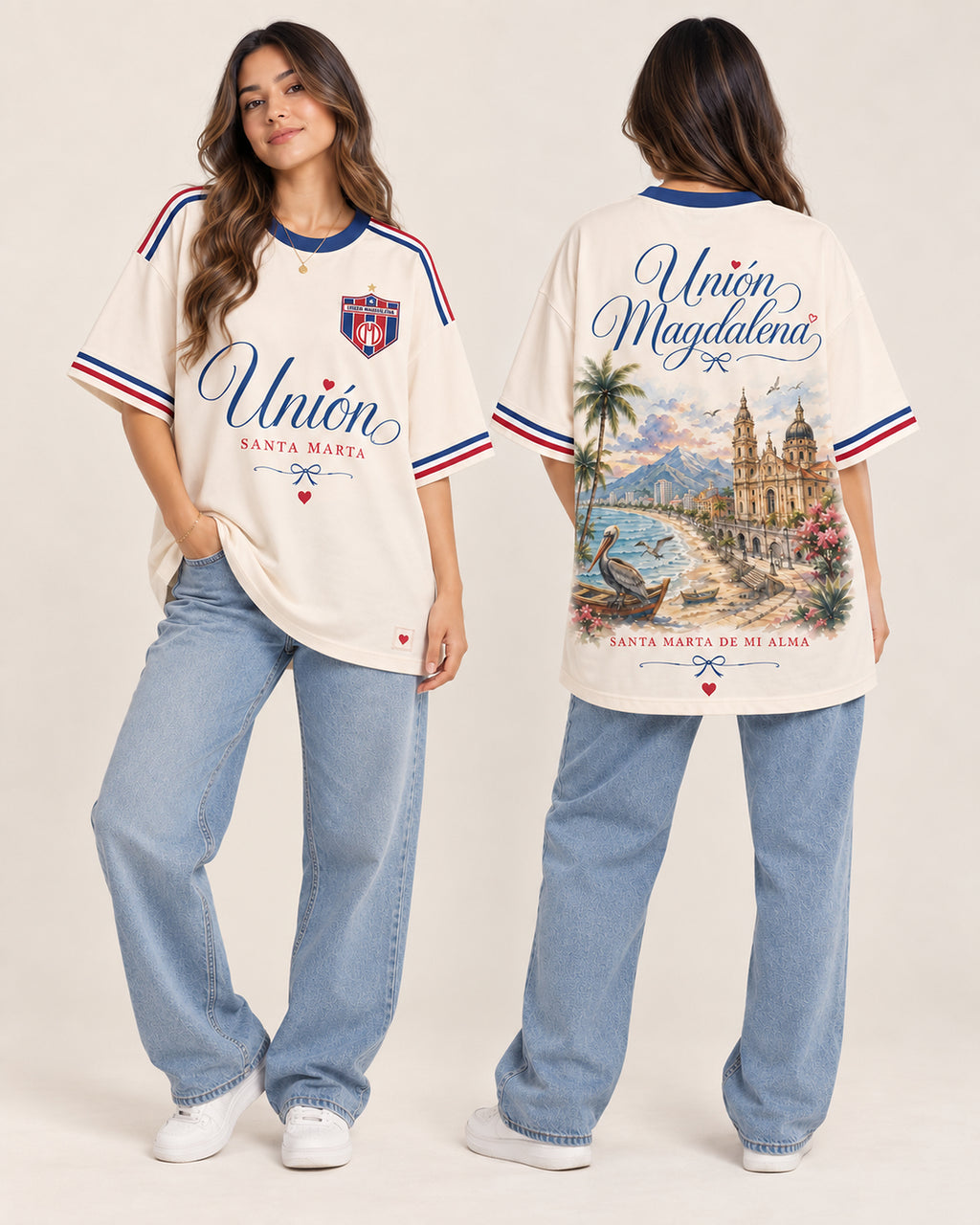 Unión Magdalena X Santa Marta De Mi Alma — oversize larga mujer