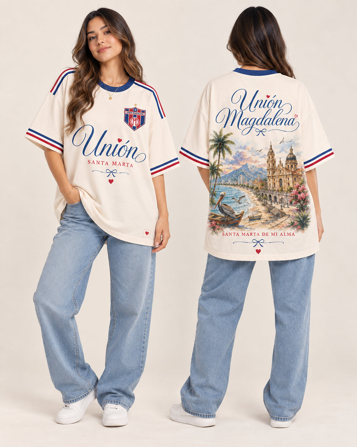 Unión Magdalena X Santa Marta De Mi Alma — oversize larga mujer