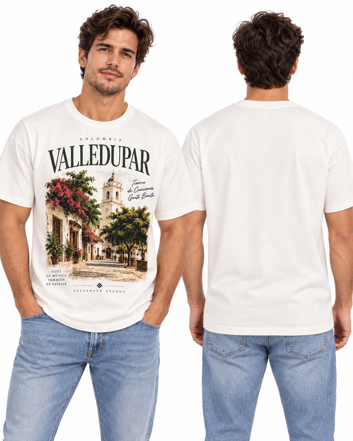 Valledupar X Tierra De Canciones - Regular hombre